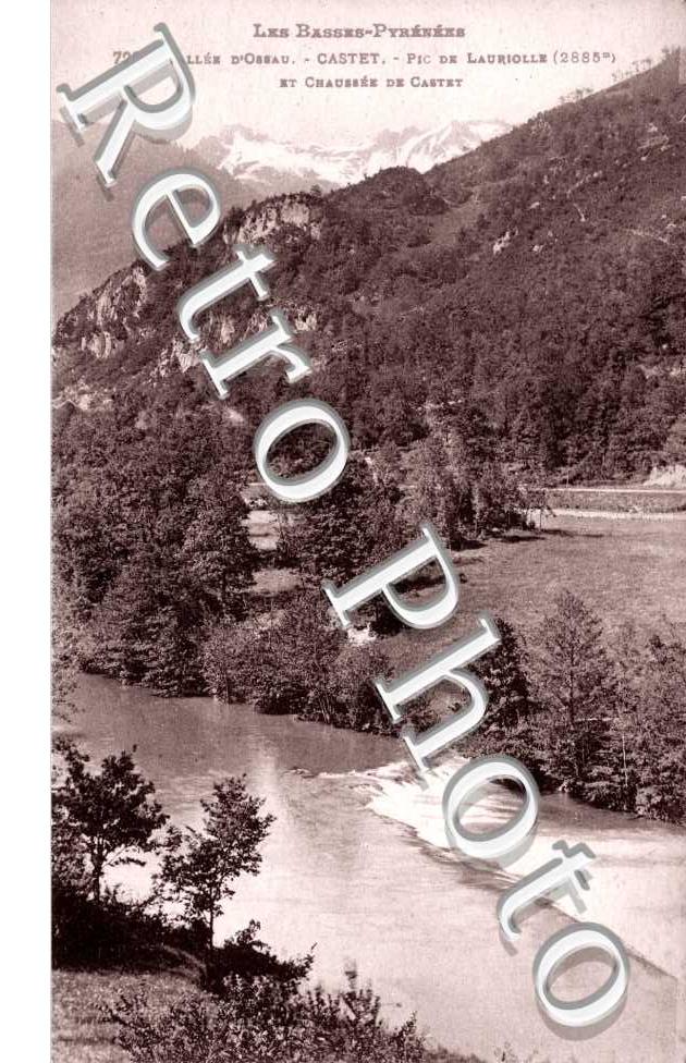 Pic de Lauriolle et chaussee de Castet