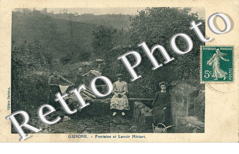 Fontaine et lavoir Hiriart