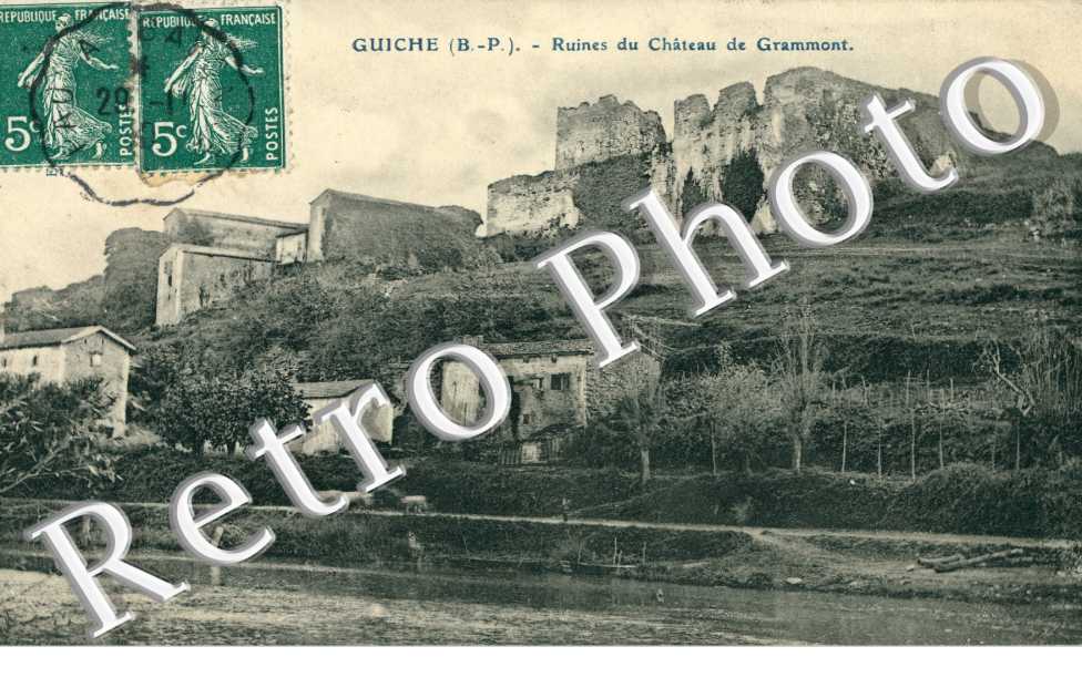 Ruines du chateau de Grammont