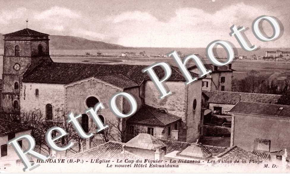 L'eglise - cap du Figuier - bidassoa
