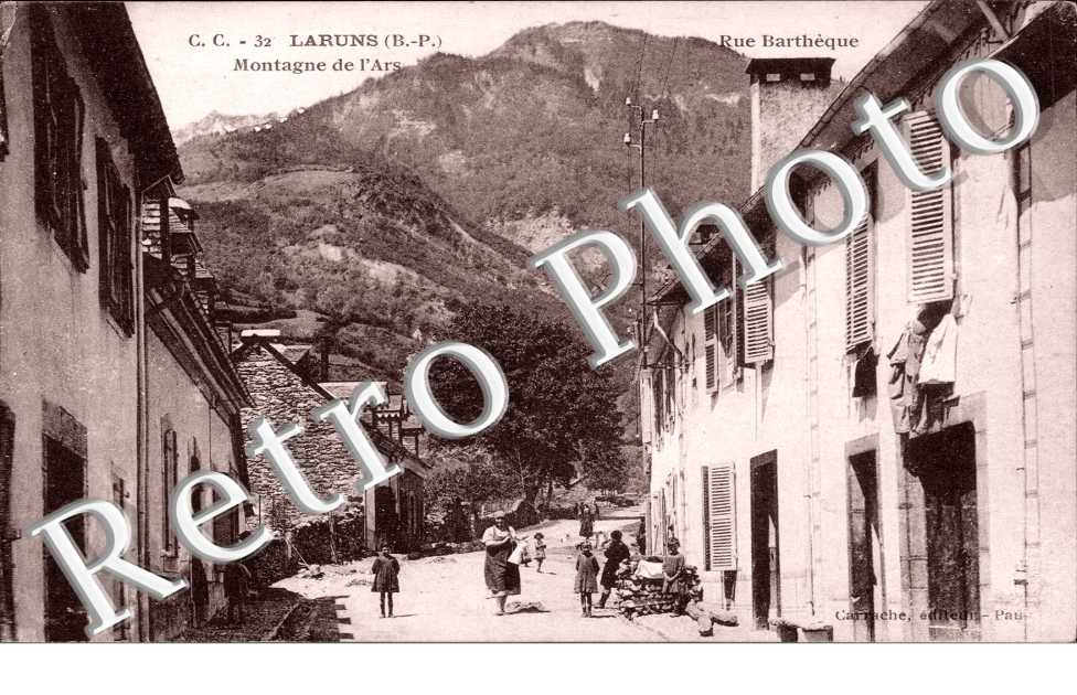 Montagne de l'Ars. Rue Barthèque