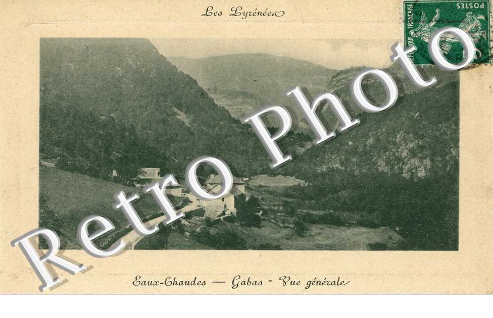 Eaux-chaudes - Gabas - vue generale