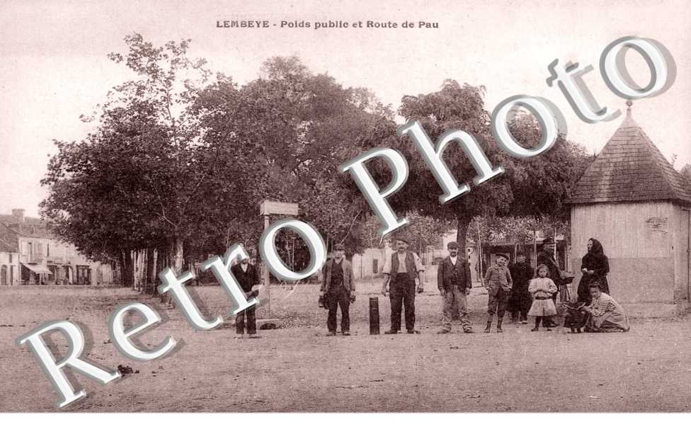Poids public et route de Pau