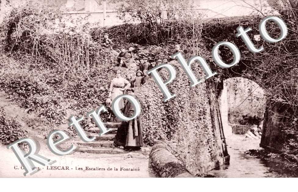 Les escaliers de la Fontaine