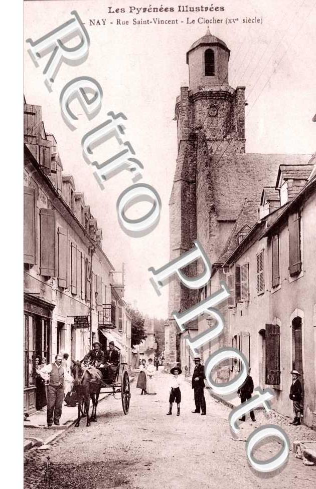 Rue Saint Vincent - Le clocher