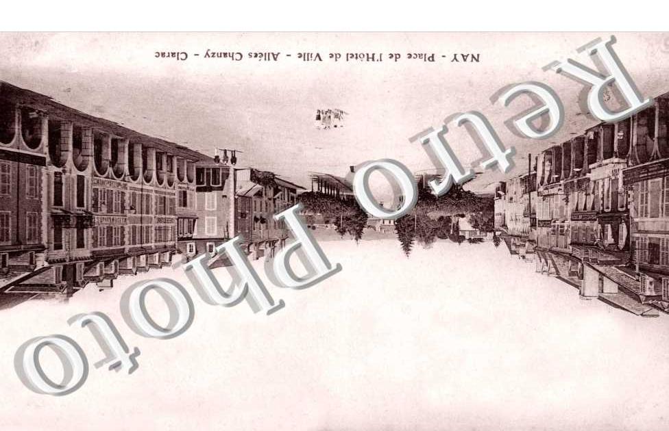 Place de l'hotel de ville - allee Chanzy - Clarac