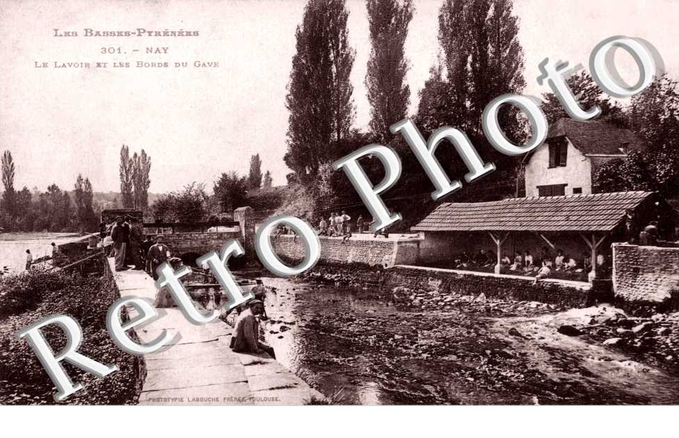 Lavoir et les Bords du Gave
