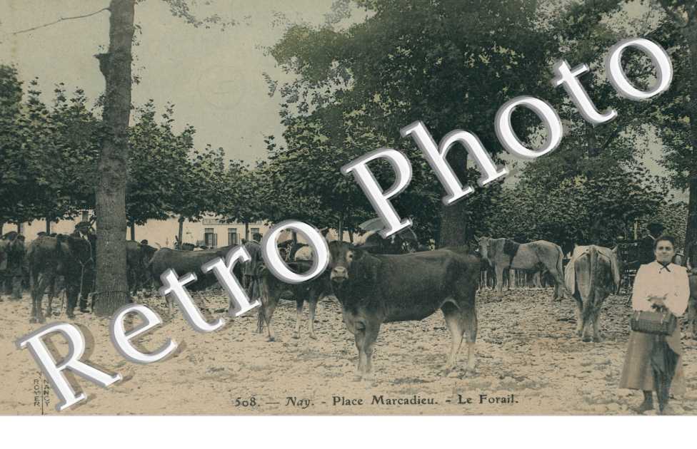 Place Marcadieu, le Forail