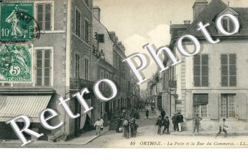 la Poste et la Rue du Commerce