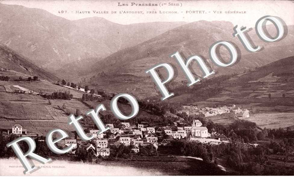 haute vallee de l'Arboust Vue generale