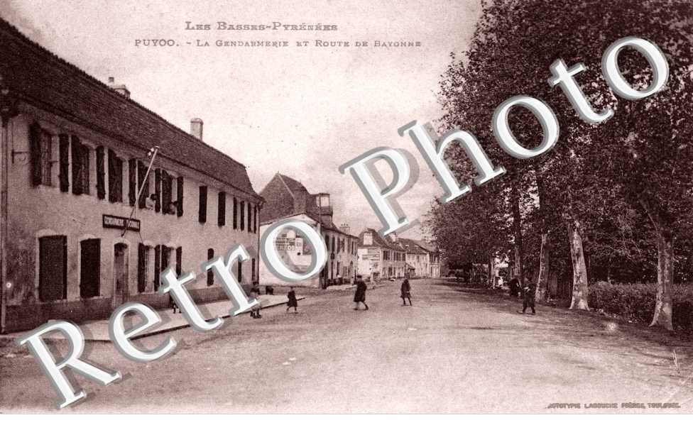 La gendarmerie et route de Bayonne