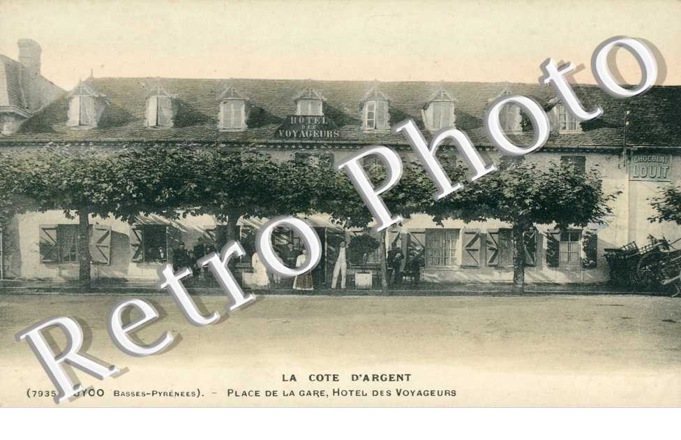 Place de la gare - hotel des voyageurs
