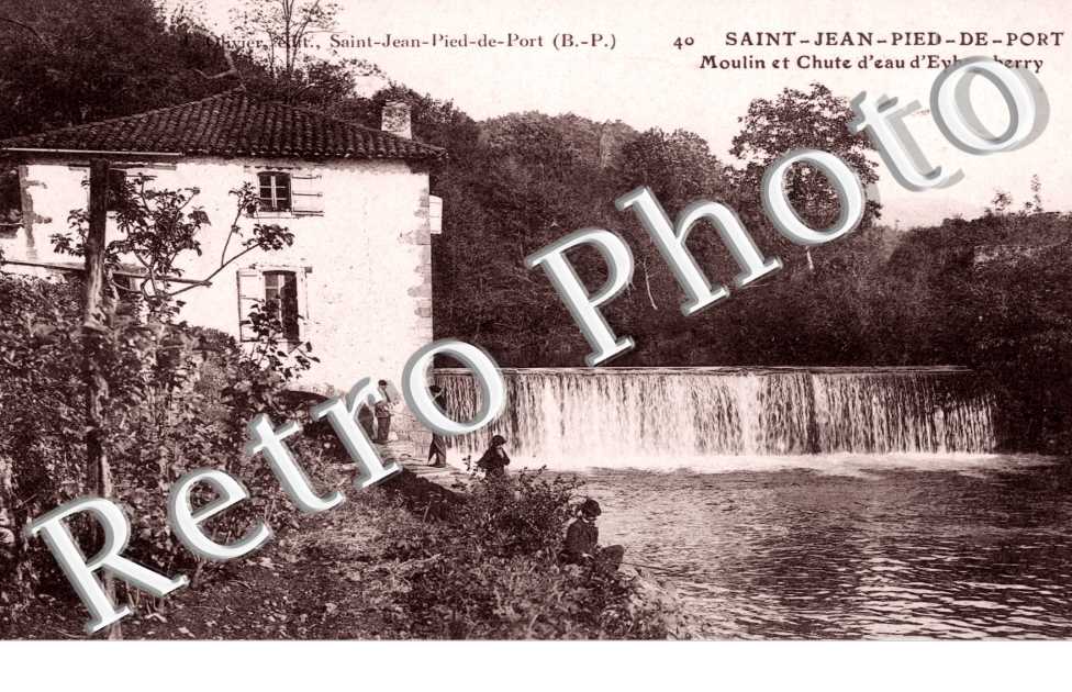 Moulin et Chute d'eau d'Eyharaberry