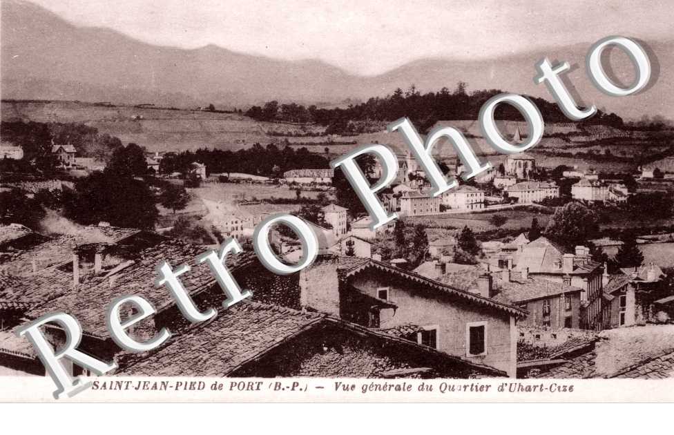 Vue Generale du Quartier d'Uhart-Cize
