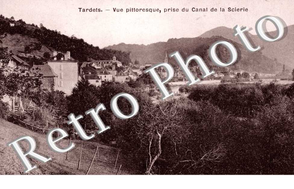 Vue pittoresque, prise du Canal de la Scierie