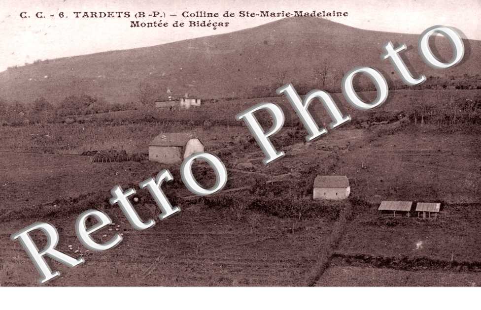 Colline de Ste Marie Madelaine, Montee de Bidecar
