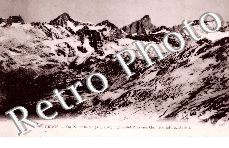 Du pic de Burcq vers Quimboa