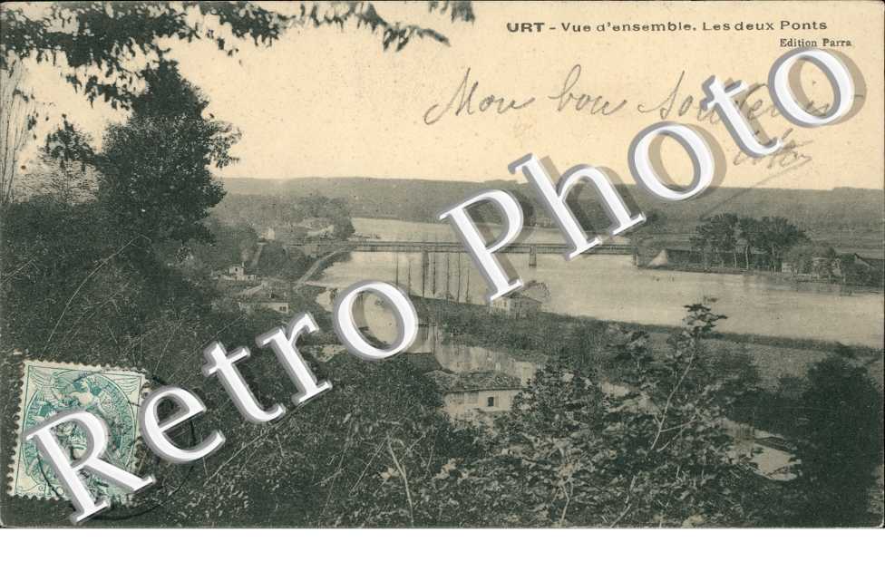 Vue d'ensemble - les deux ponts