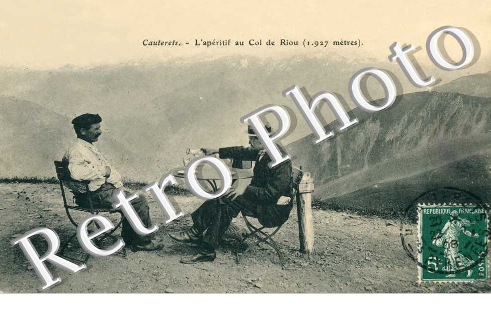 Cauterets, Aperitif au Col de Riou