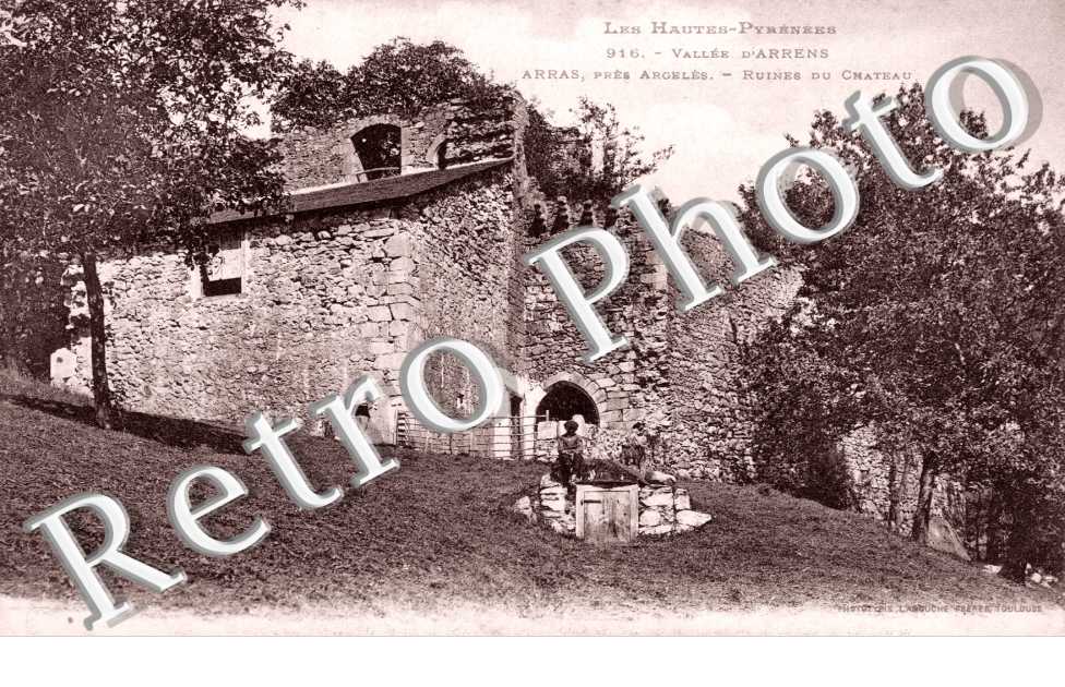 Vallee d'Arrens, Ruines du Chateau
