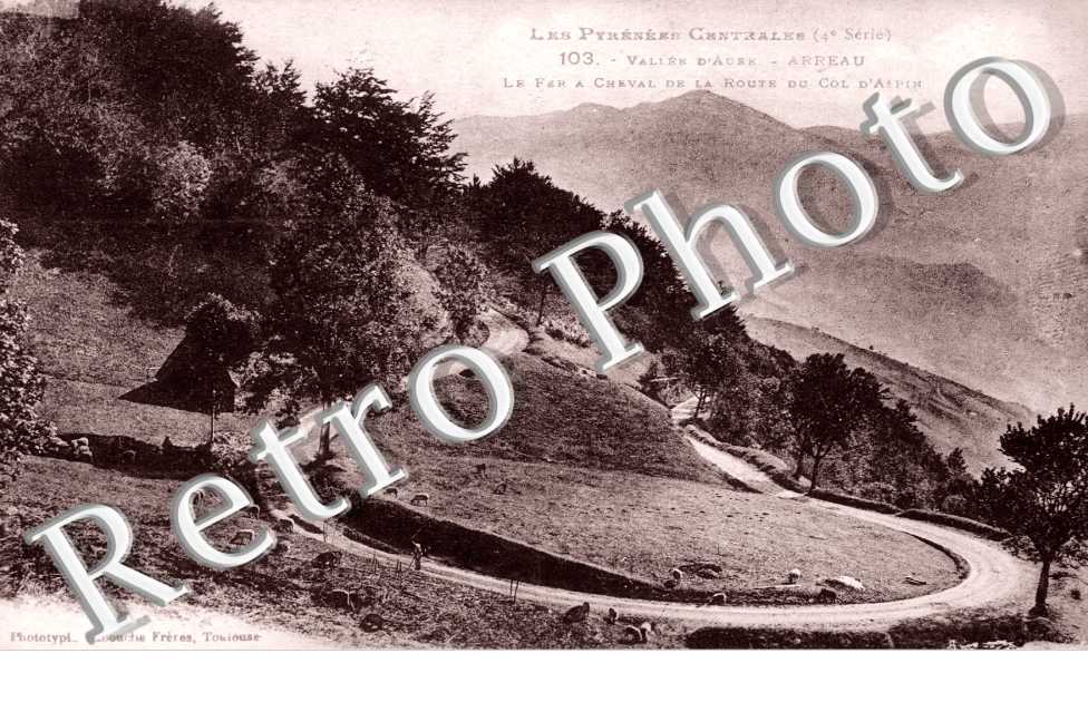 Vallee d'Aure, le Fer a Cheval de la Route d'Aspin