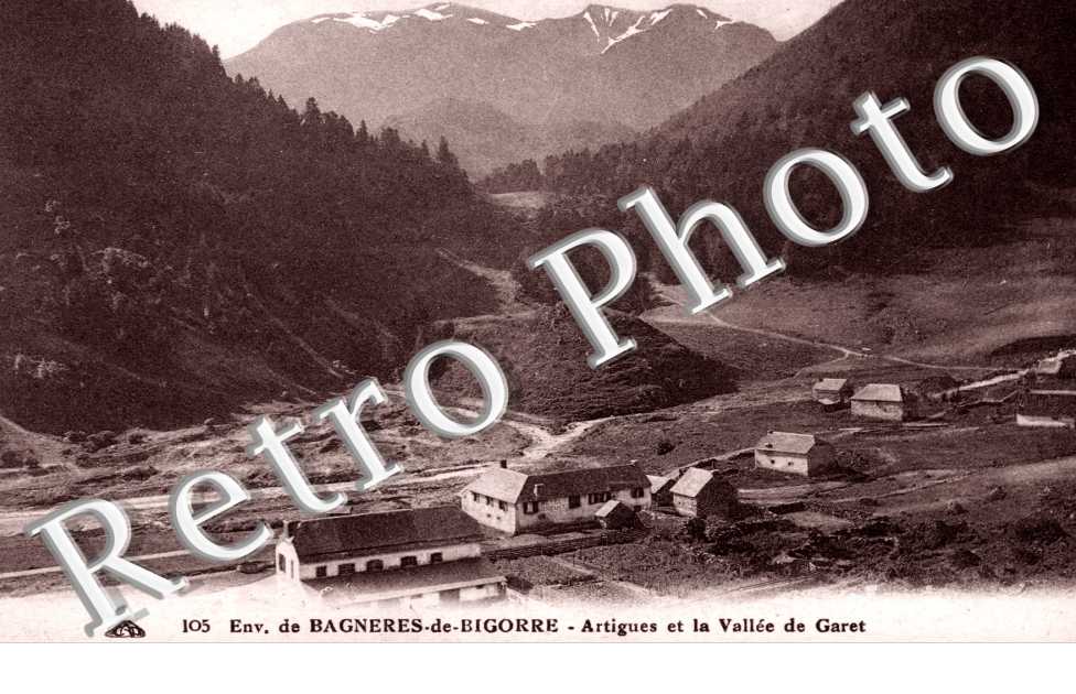 Vue generale et la Vallee de Garet