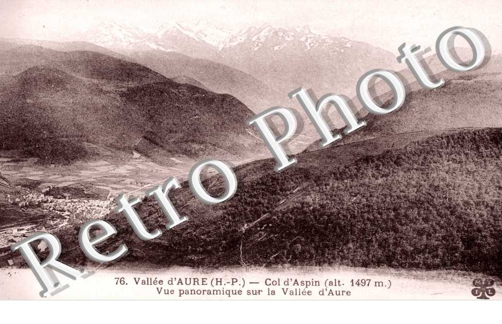 Col d'Aspin - vue panoramique