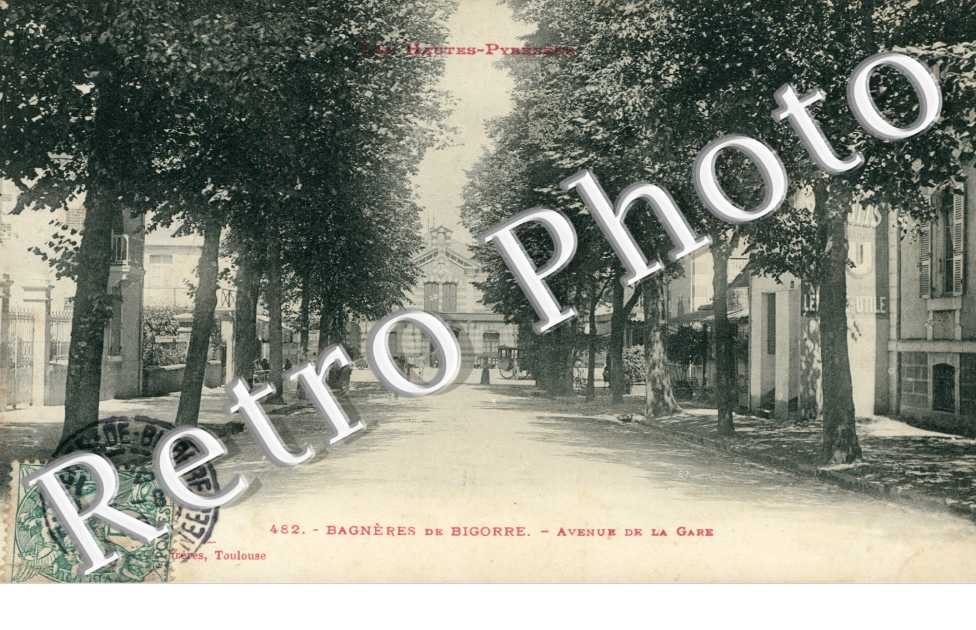 Bagneres-de-Bigorre, Avenue de la Gare