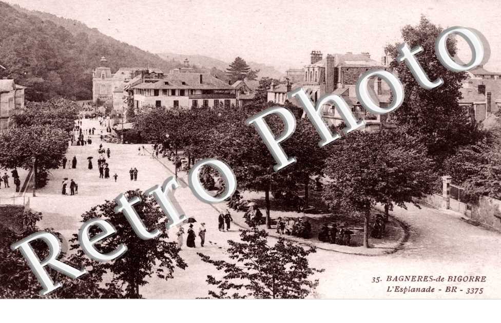 Bagneres-de-Bigorre, l'Esplanade