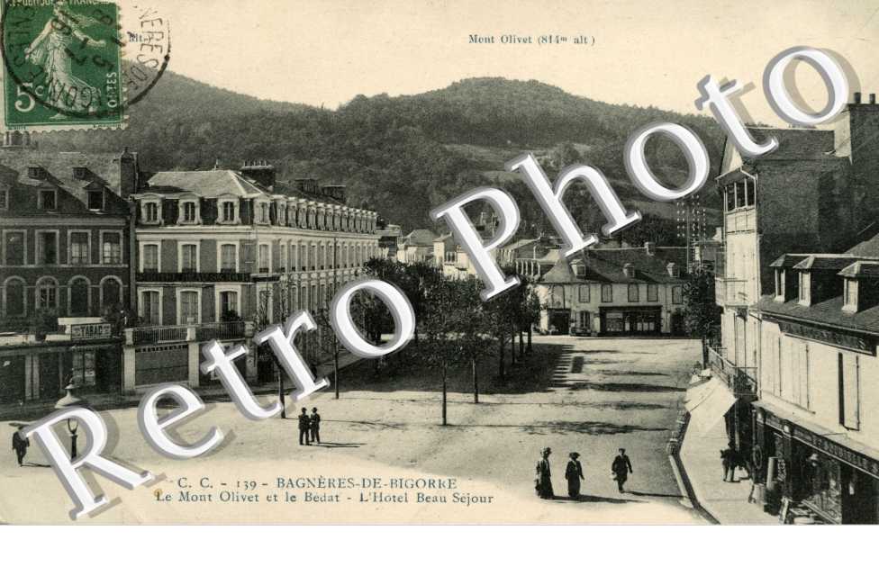 Le mont Olivet et le Bedat - hotel Beau sejour
