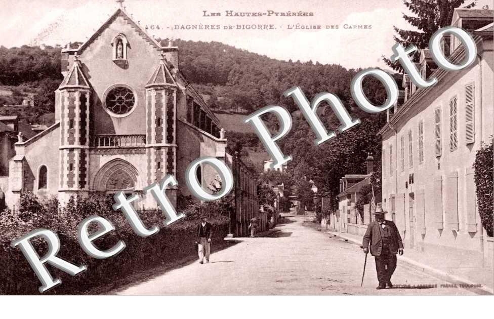 Bagneres-de-Bigorre, l'Eglise des Carmes