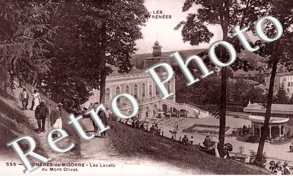 Bagneres-de-Bigorre, les Lacets du Mont Oliviet