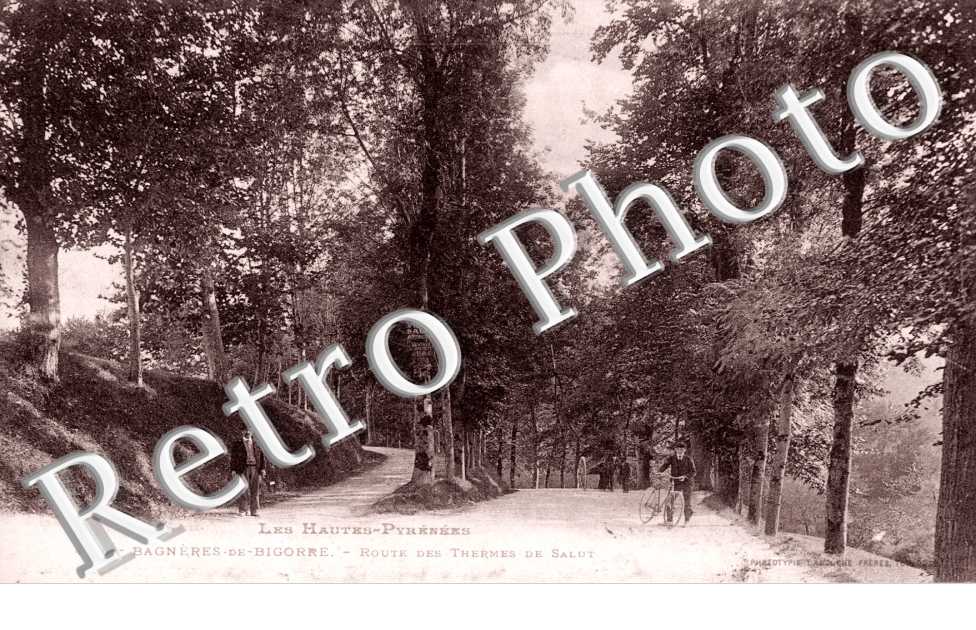 Bagneres-de-Bigorre, Route des Thermes de Salut