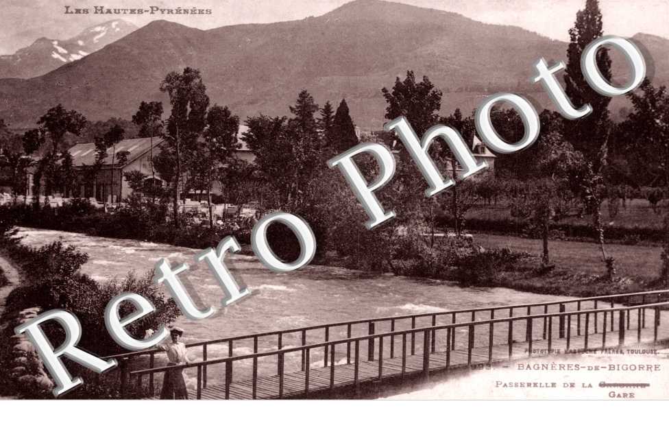Bagneres-de-Bigorre, Passerelle de la Gare