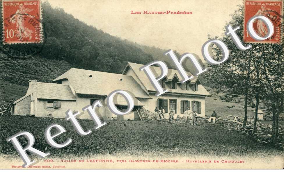 Vallee de Lesponne, Hotellerie de Chiroulet