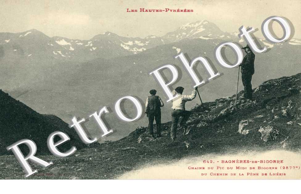 Chaine du Pic du Midi, du Chemin de la Pene de Lheris