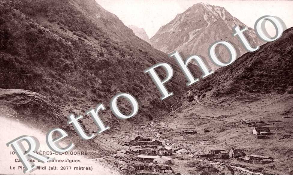 Cabanes de Tramezaigues, le Pic du Midi