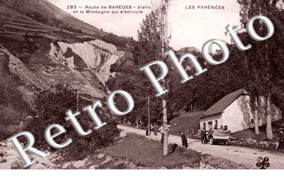 Viella et la montagne qui s'ecroule