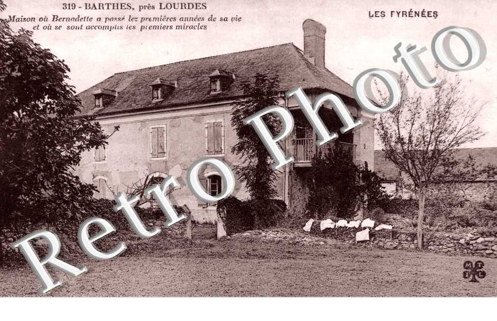Maison ou Bernadette a passe les premieres annees de sa vie