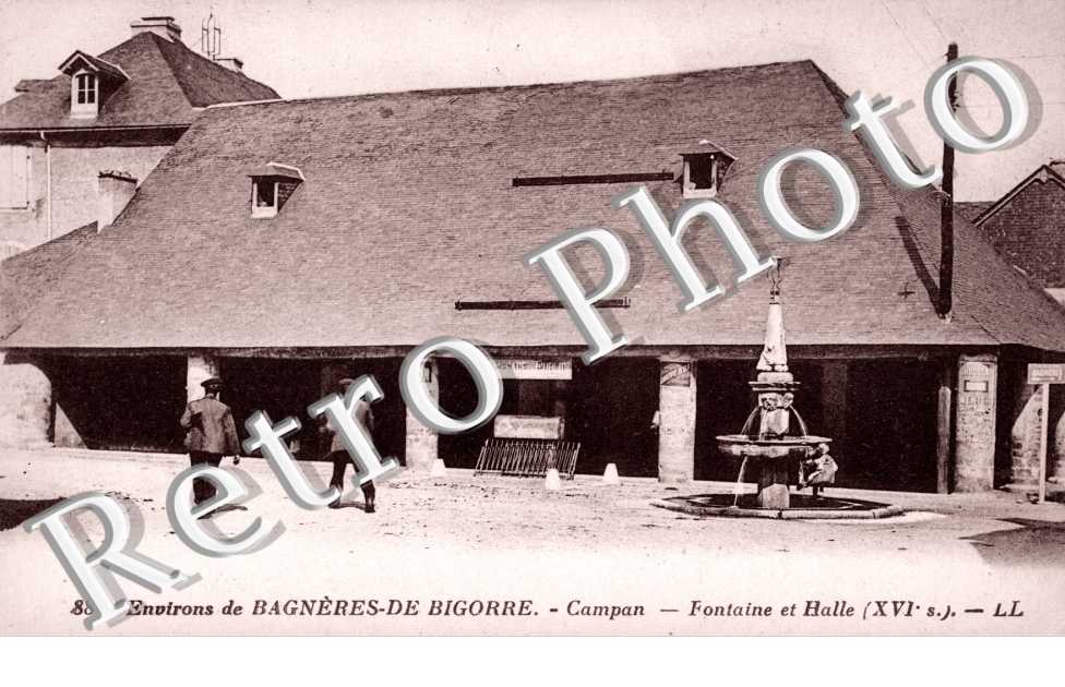 fontaine et halle