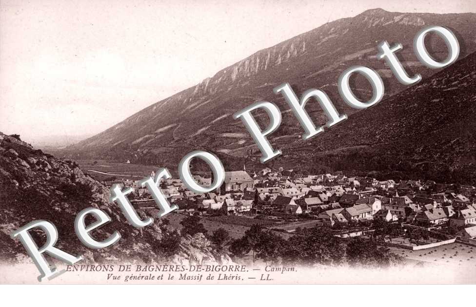 Vue Generale et le Massif de Lheris
