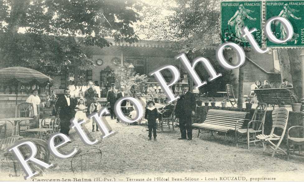 Terrasse de l'Hotel Beausejour, Rouzaud Proprietaire
