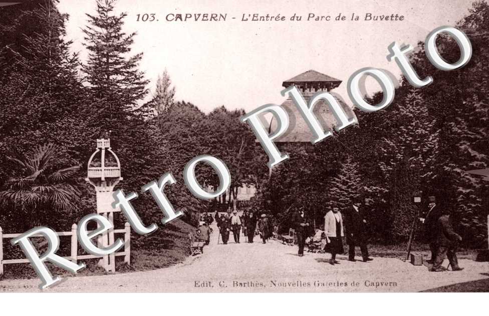 l'entree du parc de la Buvette