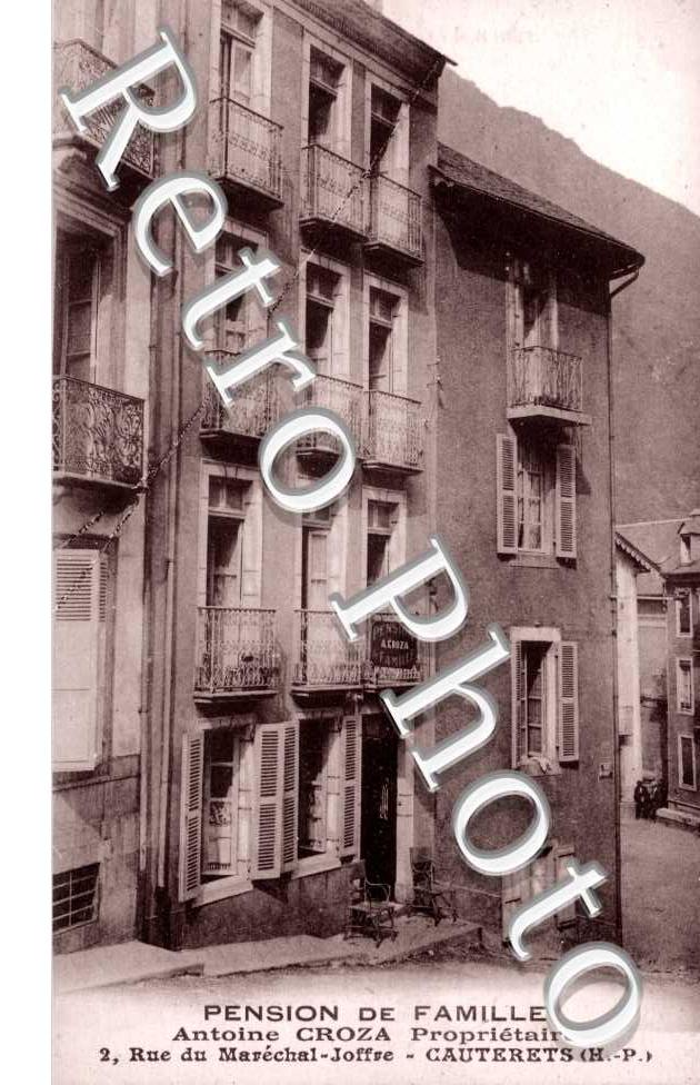 Pension de Famille, Antoine Croza Proprietaire - 2 rue du Maréchal Joffre