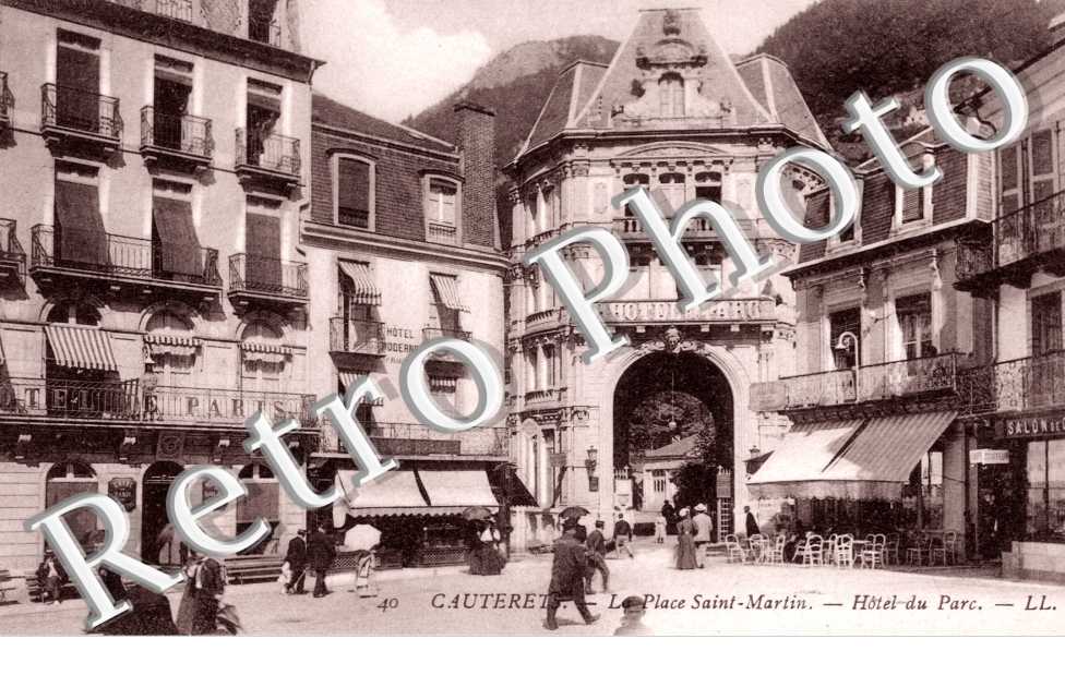 la Place Saint-Martin, Hotel du Parc