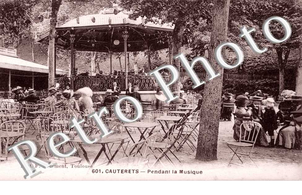 kiosque pendant la musique