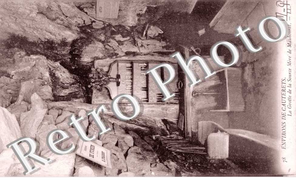 la grotte de la source mere de Mauhourat