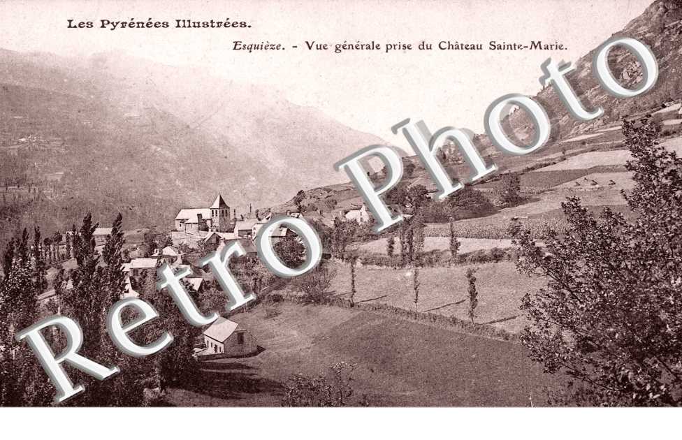 Vue Generale prise du Chateau Sainte-Marie