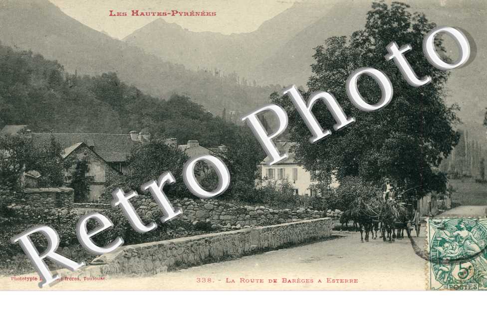 la Route de Bareges a Esterre