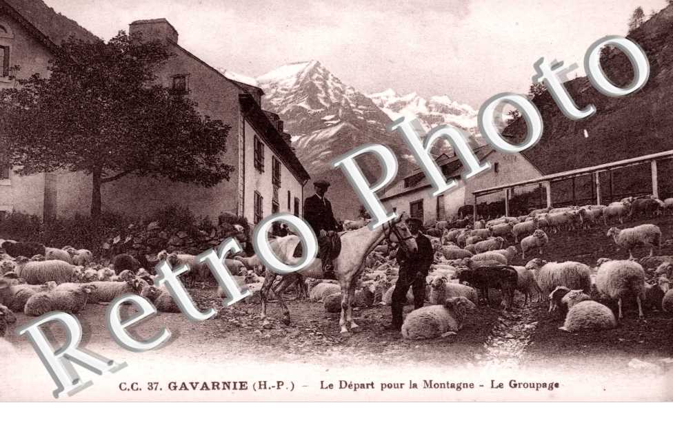le Depart pour la Montagne, le Groupage